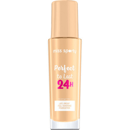 Miss Sporty Perfect to Last Fondotinta 24H 200 Beige, 30 ml