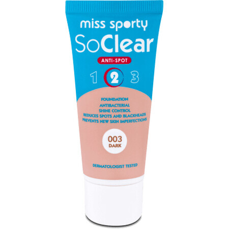 Miss Sporty So Clear Foundation 003 Dark, 30 Stück