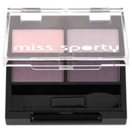 Miss Sporty Studio Colour Quattro Oogschaduw 402 Rookgroene Ogen, 5 g