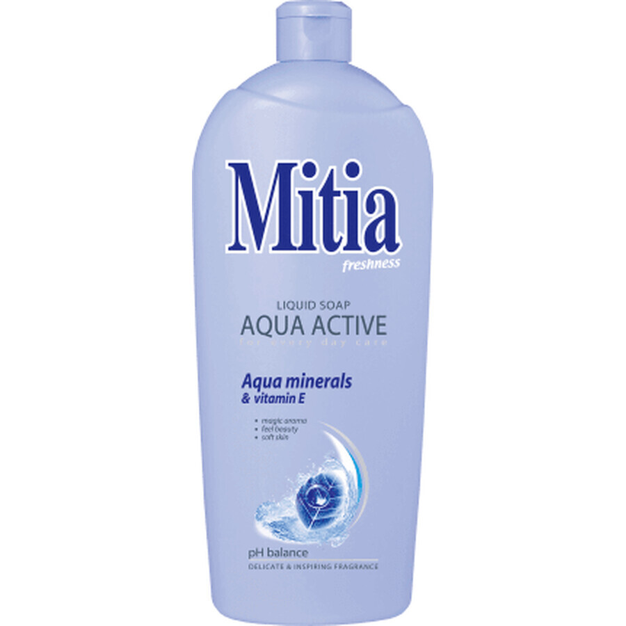 Mitia Vloeibare Zeep Tank Aqua Actief, 1 l