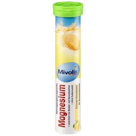 Magnesio compresse effervescenti Mivolis, 20 compresse, DM