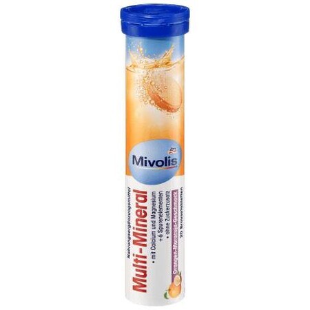 Mivolis Multiminerale compresse effervescenti, 20 g, 20 compresse