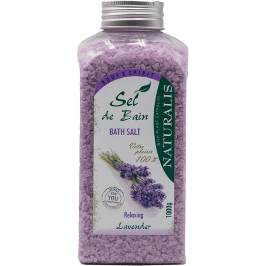 Naturalis Sal de baño con lavanda, 1 Kg