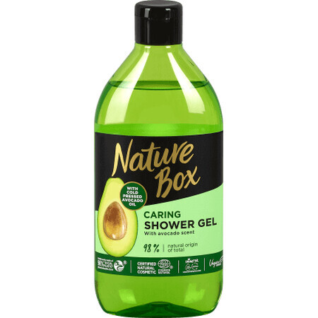 Nature Box Gel douche à l'avocat, 385 ml