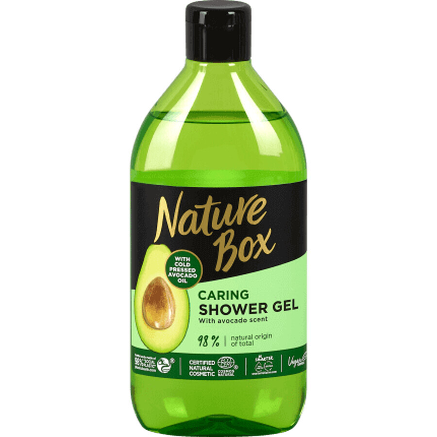 Nature Box Gel douche à l'avocat, 385 ml