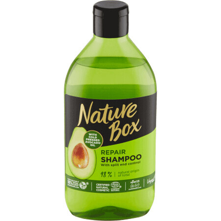 Nature Box Shampoo per capelli con olio di avocado, 385 ml