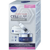 Nivea Cellular Filler Day Cream + Cellular Filler Night Cream, 100 ml