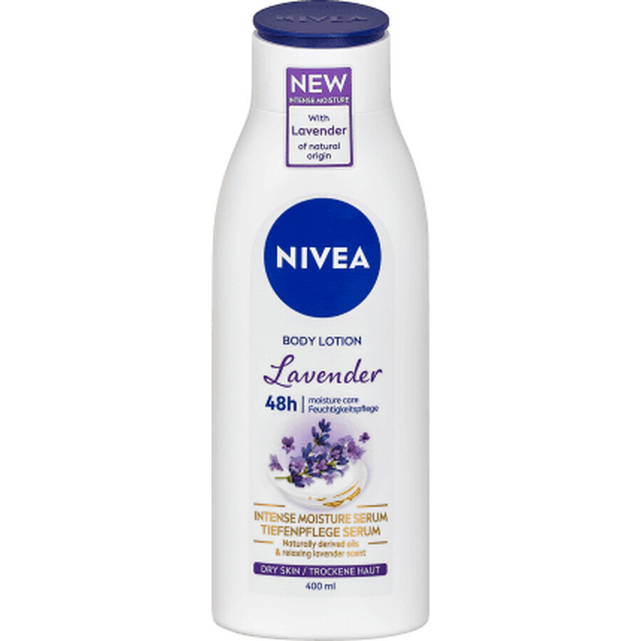 Nivea Loțiune de corp cu lavandă, 400 ml