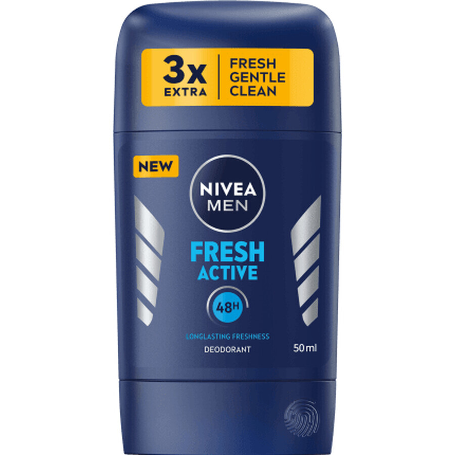 Nivea MEN Déodorant stick men fresh actv, 50 ml