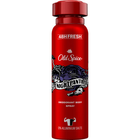 Old Spice Déodorant spray panthère de nuit, 150 ml