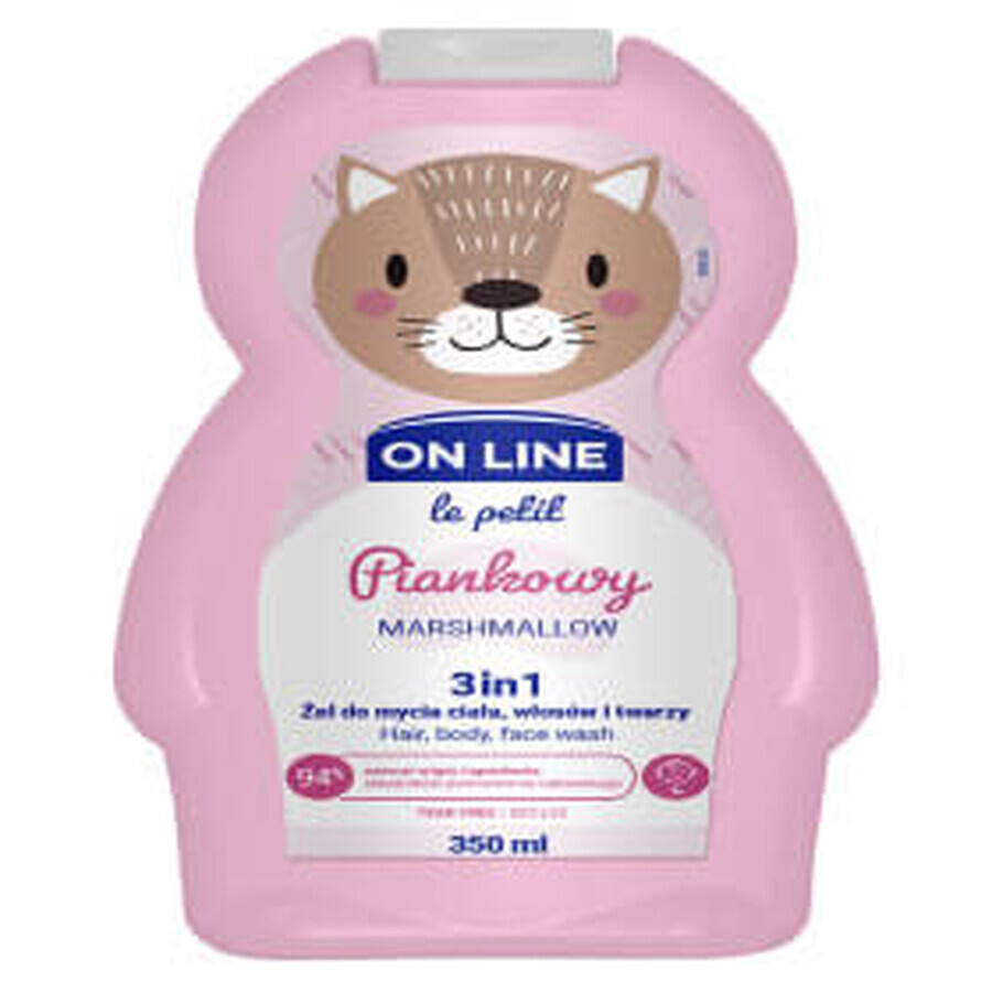 ON LINE le petit Baby Gel douche 3in1 guimauve, 350 ml