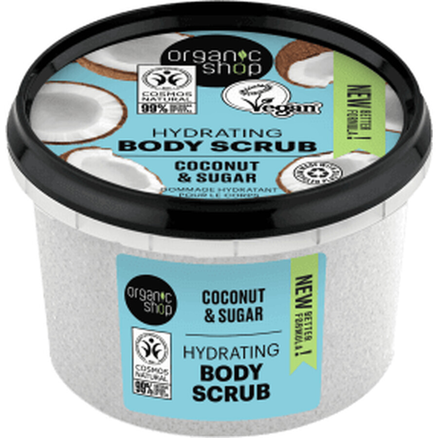 Organic Shop Scrub corpo al cocco, 250 ml