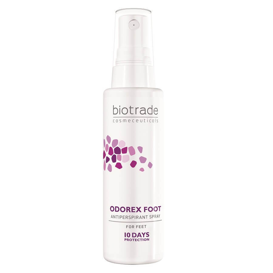 Biotrade  Odorex Foot Deo spray antiperspirant împotriva transpirației excesive, 50 ml