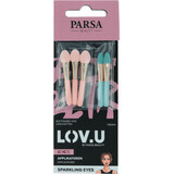 Parsa Beauty LOV.U eye shadow applicators, 5 pcs.