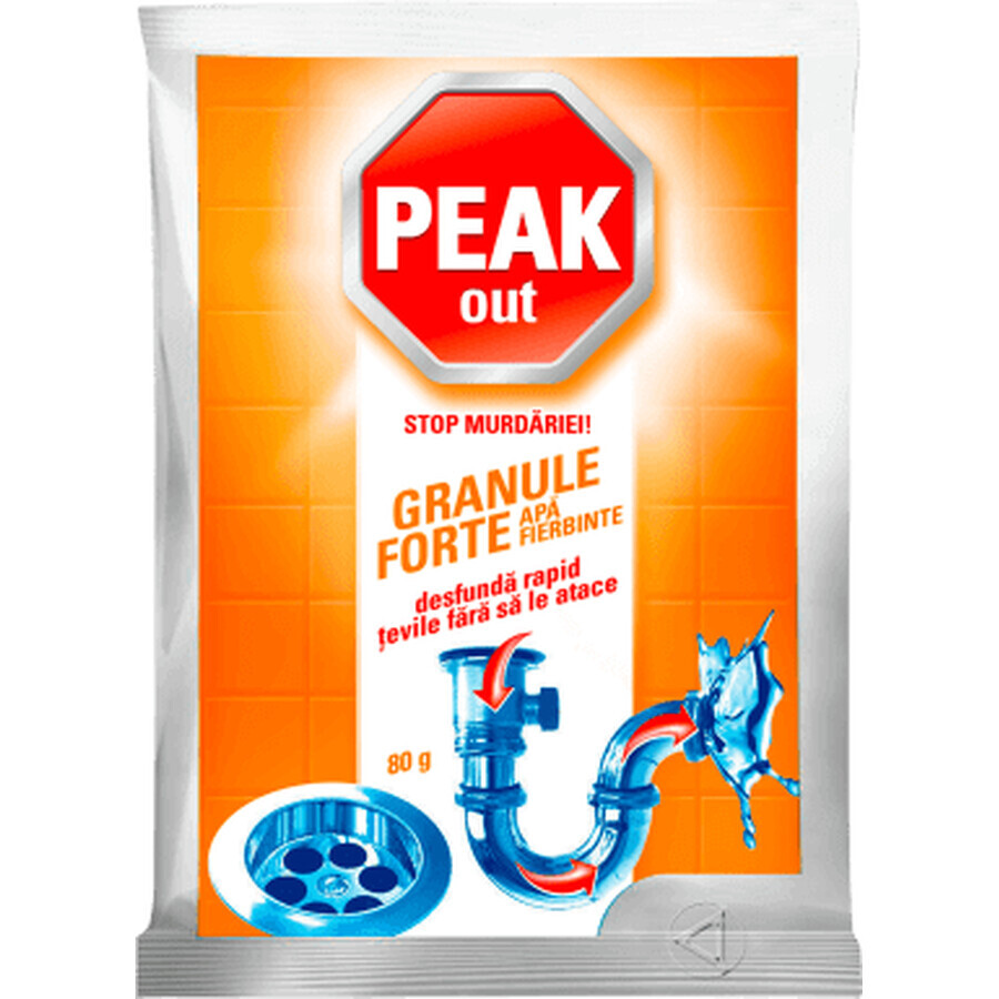 Peak Hot Water Pipe Unclogging Granules, 80 g