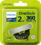 PHILIPS OneBlade vervangbaar mesje, 2 stuks