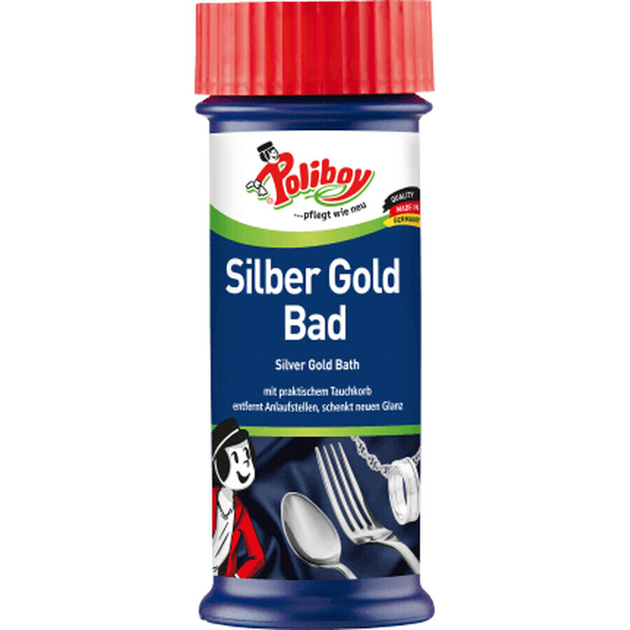 Poliboy Reinigingsbad voor goud en zilver, 375 ml