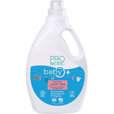 PROBIOSANUS Lessive pour bébés 30 lavages, 1,5 l