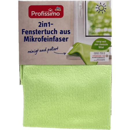 Profissimo Microvezel glas- en polijstdoek, verschillende versies, 1 st.