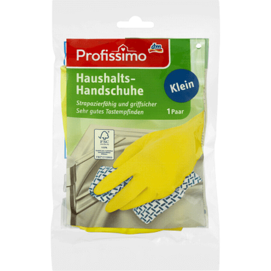 Profissimo Huishoudhandschoenen, maat S, 2 stuks