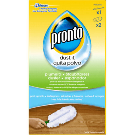 Pronto Tampon de dépoussiérage + pièce de rechange, 1 pièce