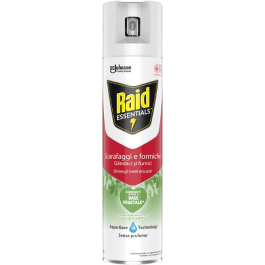 Raid Essentials Spray împotriva gândacilor și furnicilor, 400 ml