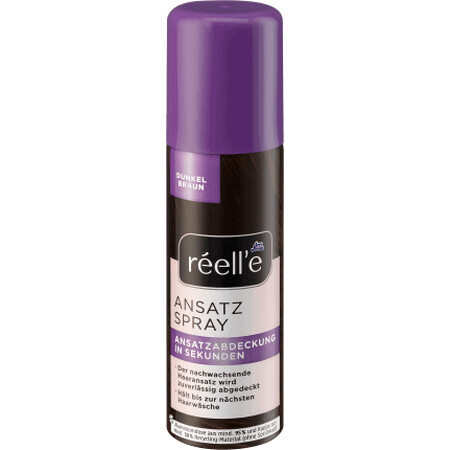 Reelle Spray for dyeing the roots, dark brown, 75 ml