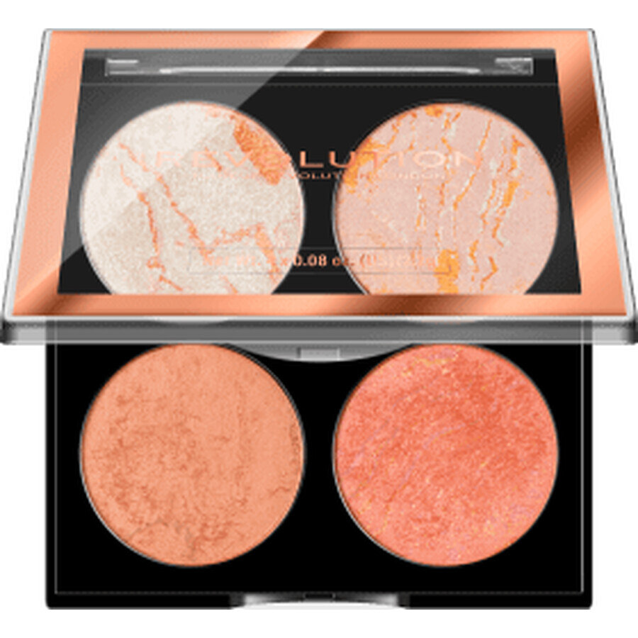 Revolution Cheek Kit Take A Breather Blush Palette, 8,8 g