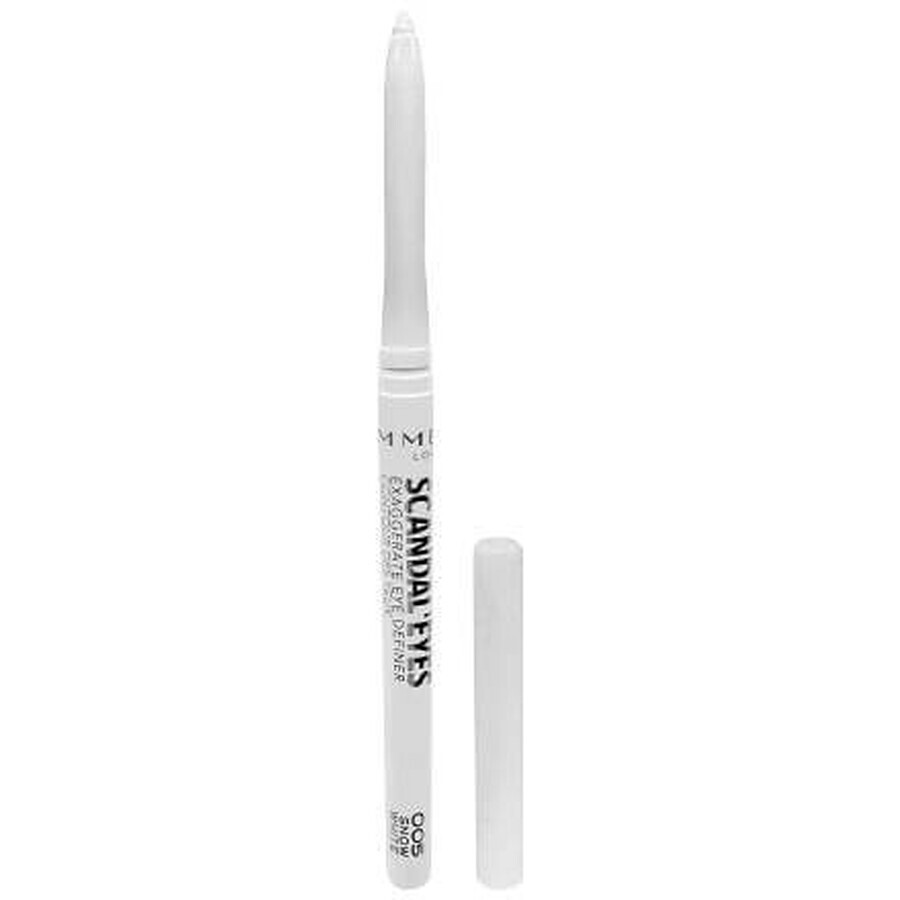 Rimmel London Eye Pencil Scandal'Eyes Exaggerate 005 Snow White, 0.35 g