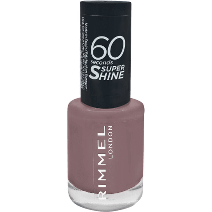 Rimmel London Lac de unghii 60 Seconds Super Shine 101 Taupe Throwback, 8 ml