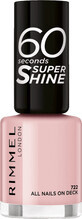 Rimmel London Nagellak 60 Seconds Super Shine 722 All Nails On Deck, 8 ml