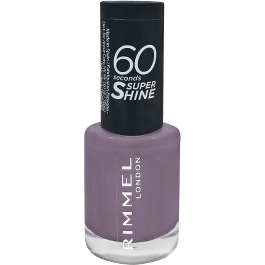 Rimmel London Nagellak 60 Seconds Super Shine 810 Grungy Grey, 8 ml