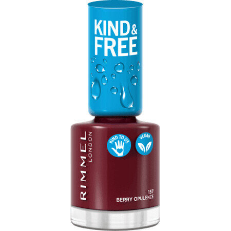 Rimmel London Lac de unghii Kind&Free 157 Berry Opulence, 8 ml