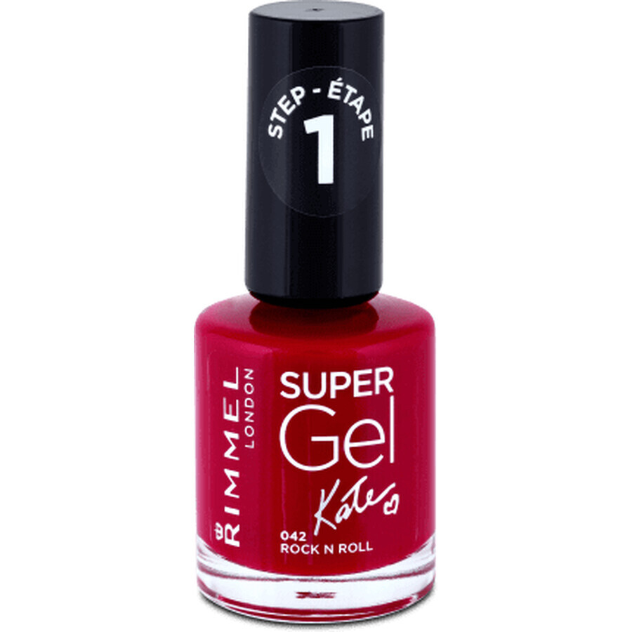 Rimmel London Vernis Super Gel 042 Rock N Roll, 12 ml