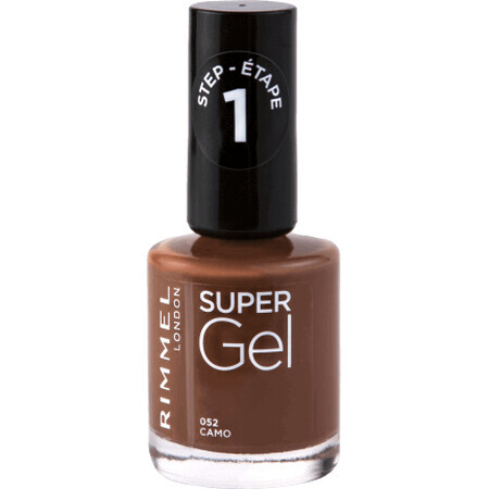 Rimmel London Lac de unghii Super Gel 052 Camo, 12 ml