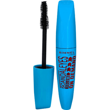 Rimmel London ScandalEyes Volume on Demand Mascara imperméable 001 Noir, 12 ml