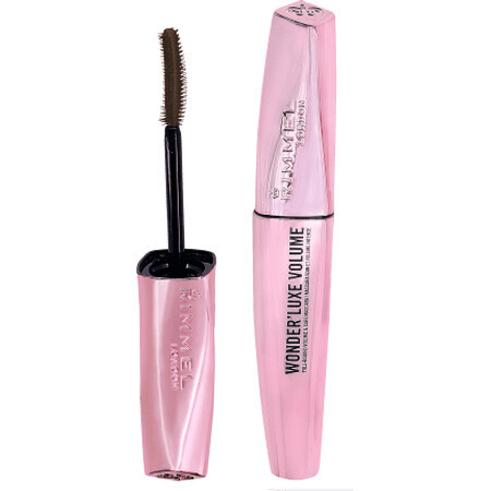 Rimmel London Wonder'Luxe Volume Mascara 002 Bruin Zwart, 11 ml