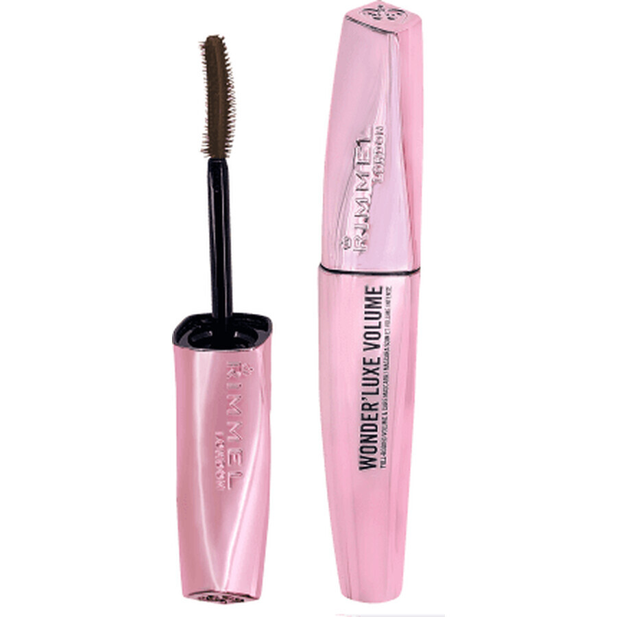 Rimmel London Wonder'Luxe Volume Mascara 002 Bruin Zwart, 11 ml