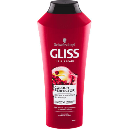 Schwarzkopf GLISS Colour Perfector Shampooing, 400 ml