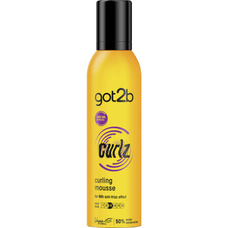 Schwarzkopf got2b Krulmousse, 250 ml