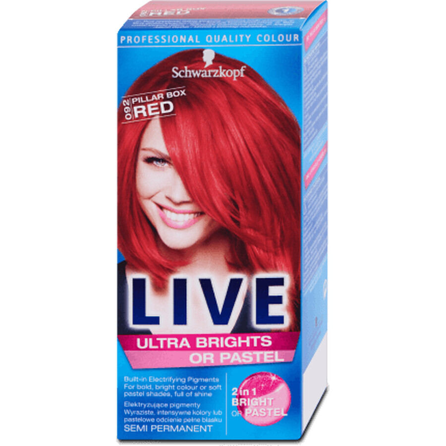 Schwarzkopf Tinte Semipermanente XXL 92 Rojo Pilar, 80 g