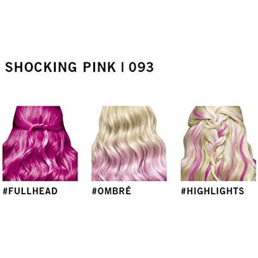 Schwarzkopf Live Tinta per capelli semipermanente XXL 93 Shocking Pink, 0,8 l