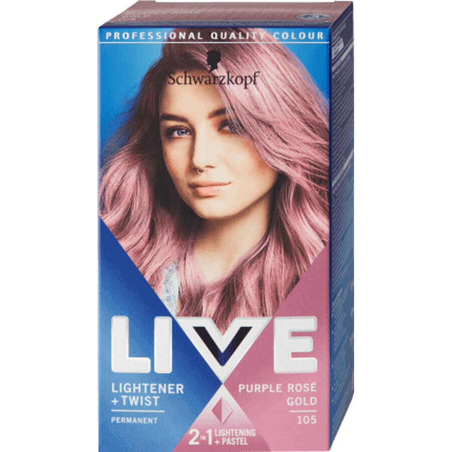 Schwarzkopf Live Permanent Paint 105, 1 pièce