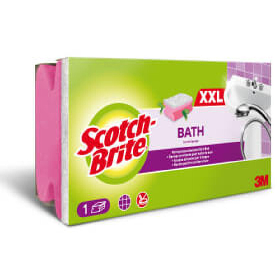 Scotch&amp;Soda scotch brite sponge bath nail cleaner, 1 pc.