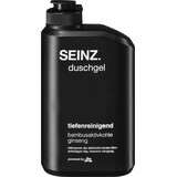 Seinz. Deep Cleansing Shower Gel, Bamboo &amp; Activated Charcoal &amp; Ginseng, 300 ml