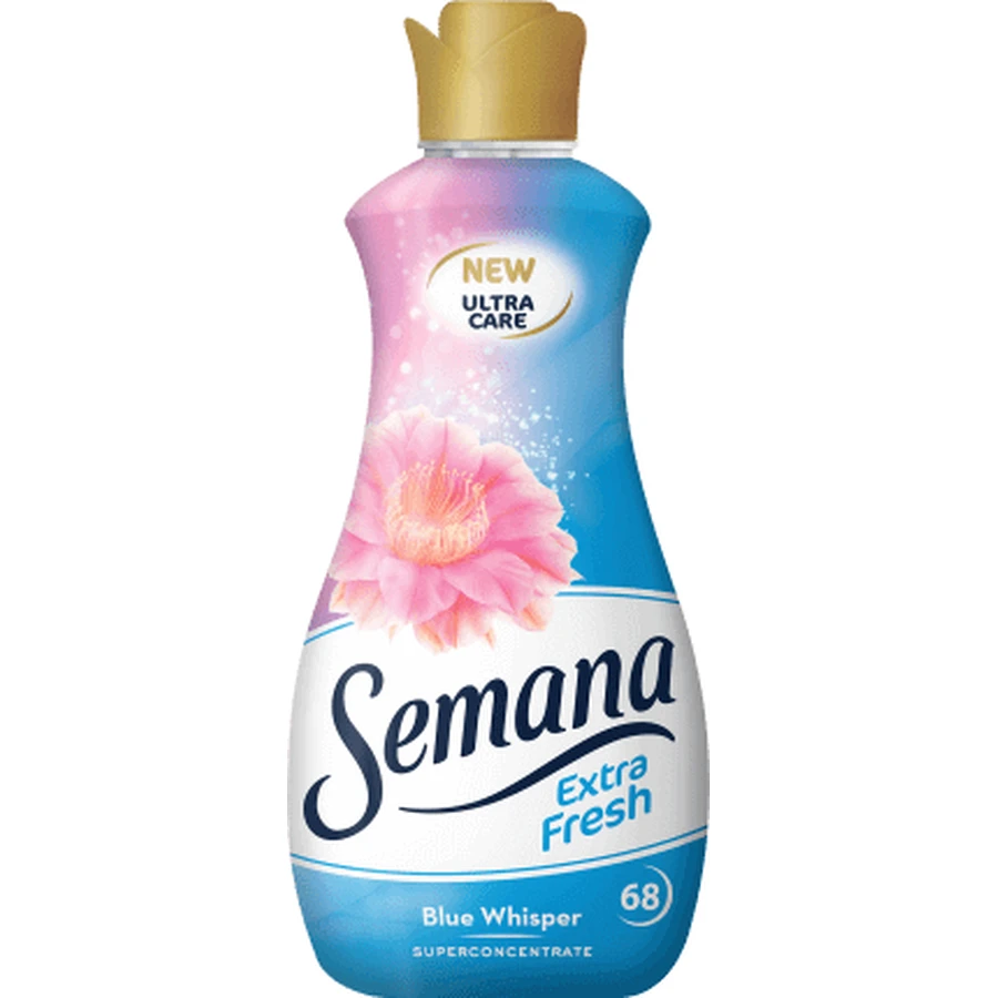 Semana Extra Frisse Wasverzachter - Fluisterblauw 68 wasbeurten, 1,7 l