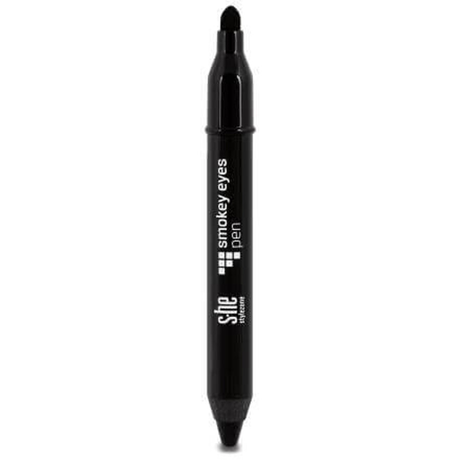 S-he colour&style smokey eyes eye pencil schwarz 153/001, 1 Stück