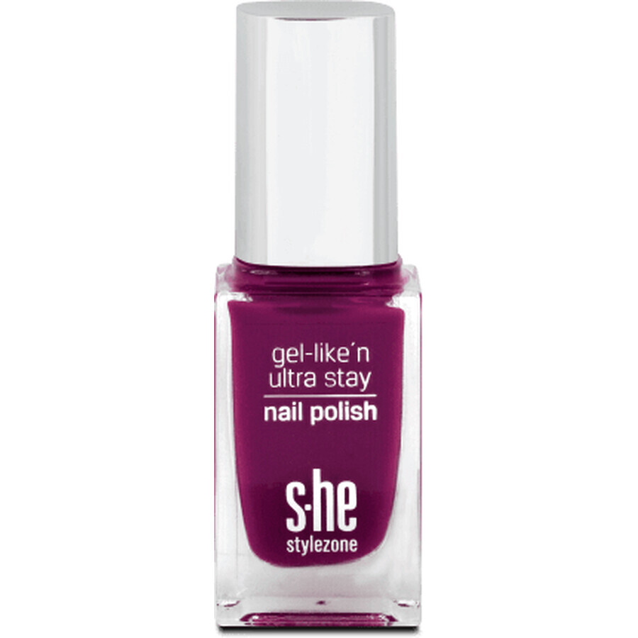 S-he color&style Smalto per unghie Gel-like'n ultra stay 322/310, 10 ml