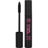 S-he colour&amp;style Lash up mascara Volum&amp;Lifting Nr. 171/003, 12 ml