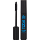 S-he colour&style Lash up mascara Volume&Lifting Waterproof Nr. 171/004, 12 ml